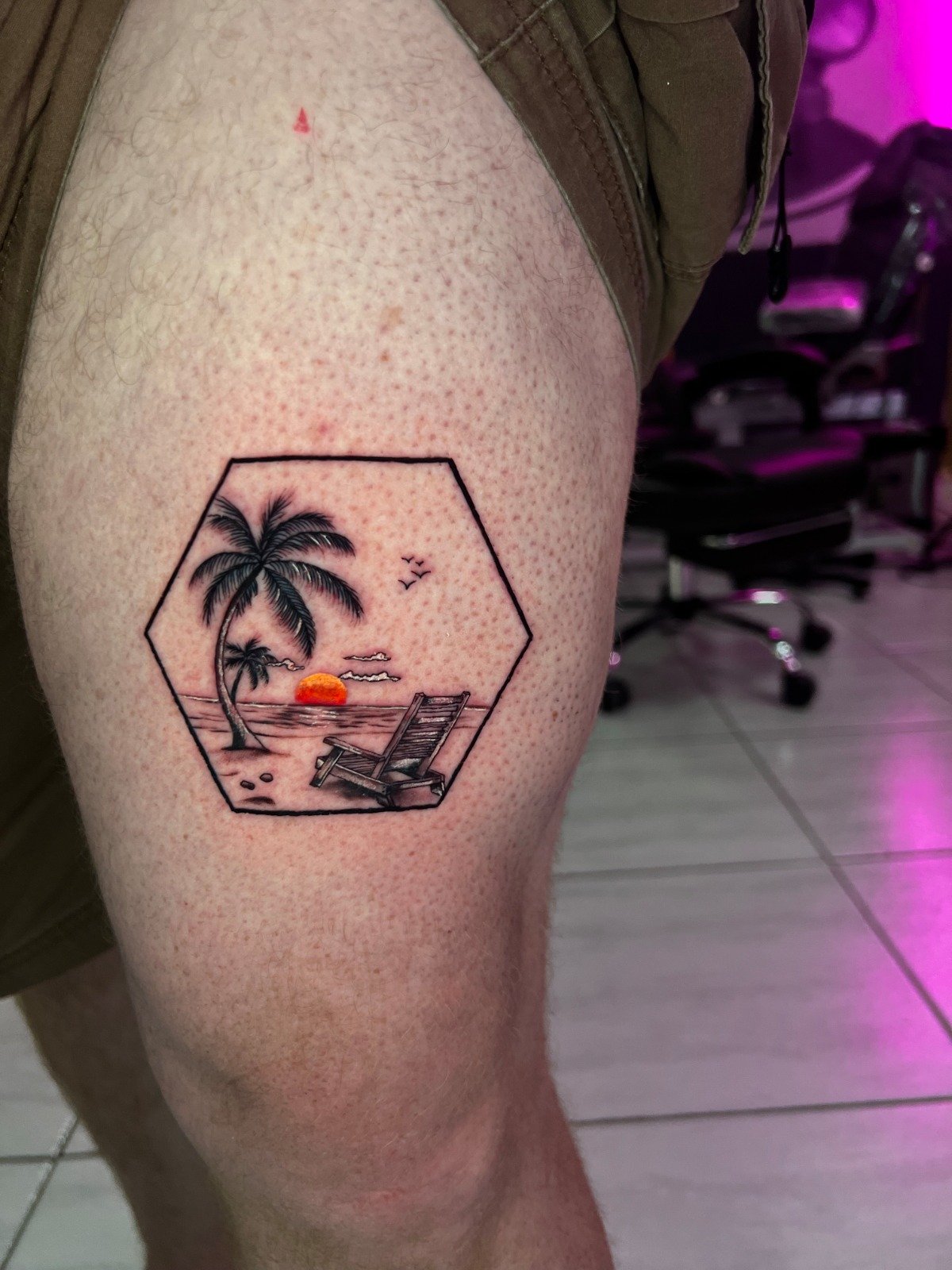Blackwork Orgánico - Tatuaje en Punta Cana