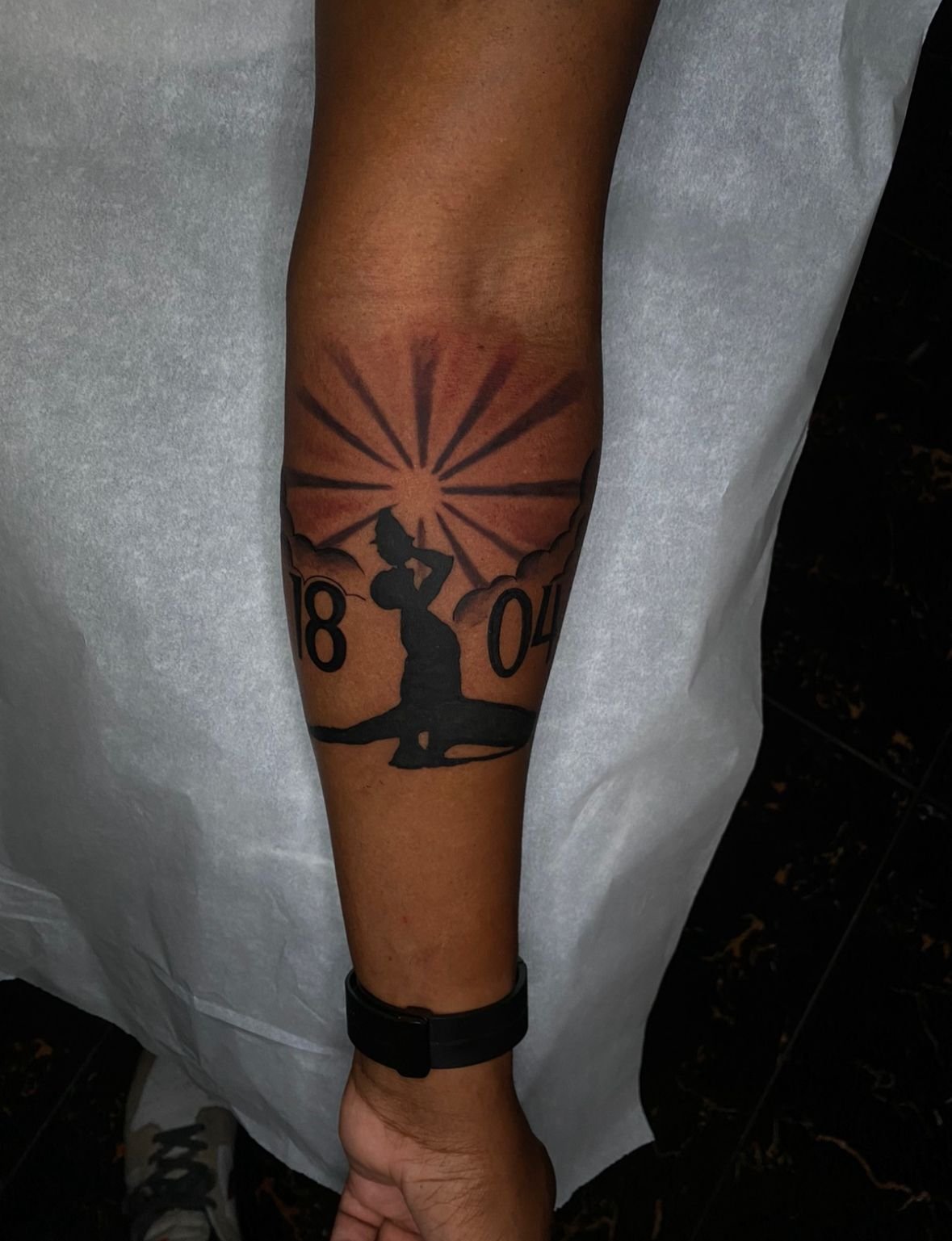 Acuarela Floral - Tatuaje en Punta Cana